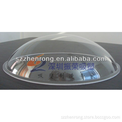 diffused transparent thermoforming lighting cover